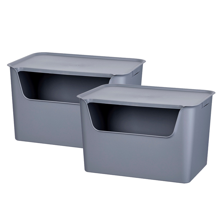 Litem, Set de 2 Cajoneras Extra Grandes con Tapa — Imagen 2 de 3