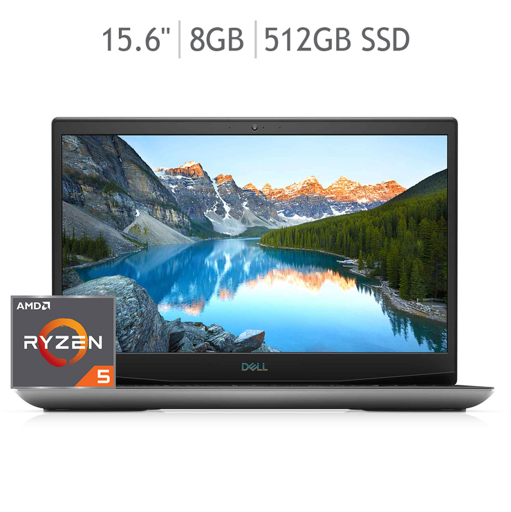 Dell Laptop Gaming 15.6" AMD Ryzen™ 5 8G 512G SSD Radeon Graphics — Imagen 1 de 4