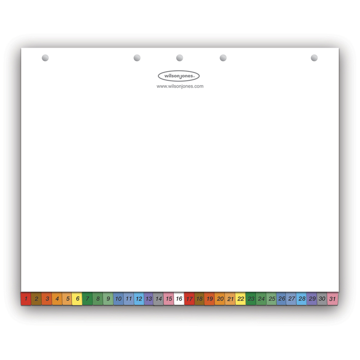 Wilson Jones Separadores con 31 Divisiones Formato Vertical u Horizontal 12 Cajas — Imagen 2 de 2