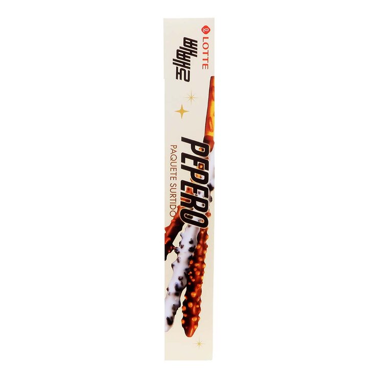 Pepero Surtido de Palitos de Pan Cubiertos de Chocolate 270 g — Imagen 3 de 4