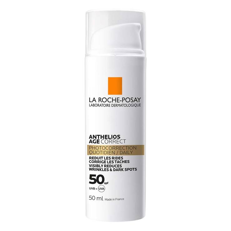 La Roche-Posay Anthelios Protector Solar Age Correct Crema Ligera FPS 50+ FPS — Imagen 3 de 3
