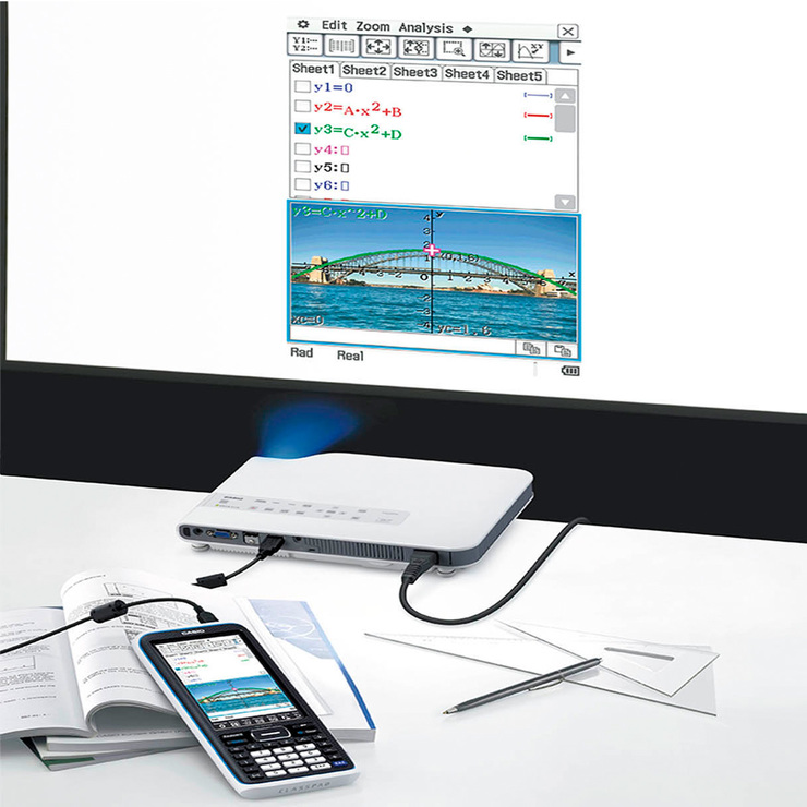 Casio Calculadora Gráfica FX-CP400 — Imagen 3 de 4