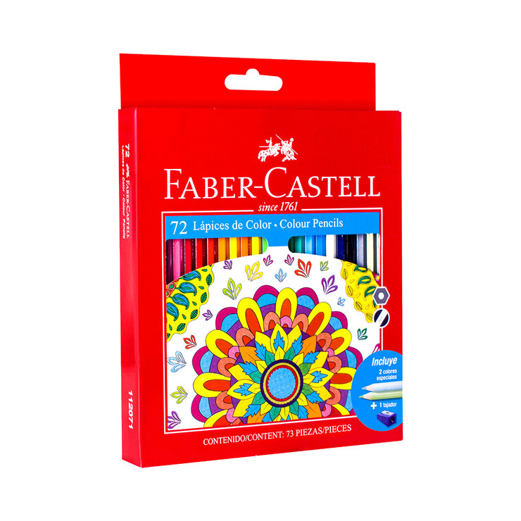 Faber-Castell Estuche con 72 Ecolápices Hexagonales — Imagen 1 de 3