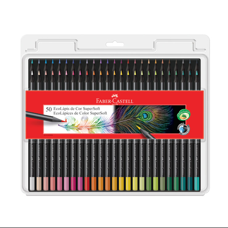 Faber-Castell Eco Lápiz Hexagonal Super Soft Paquete de 50 Piezas — Imagen 1 de 3