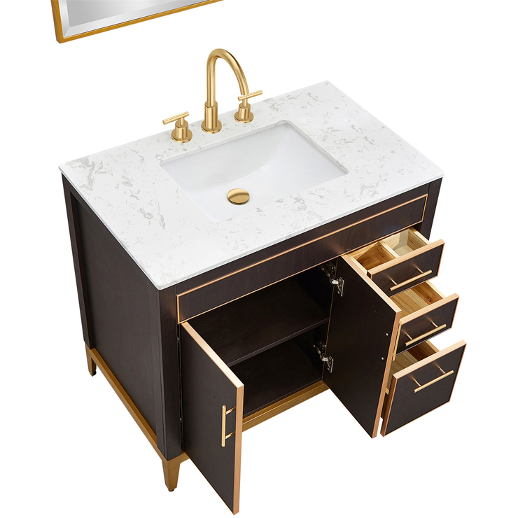 15West, Gabinete para Baño Enzo 36" — Imagen 4 de 4