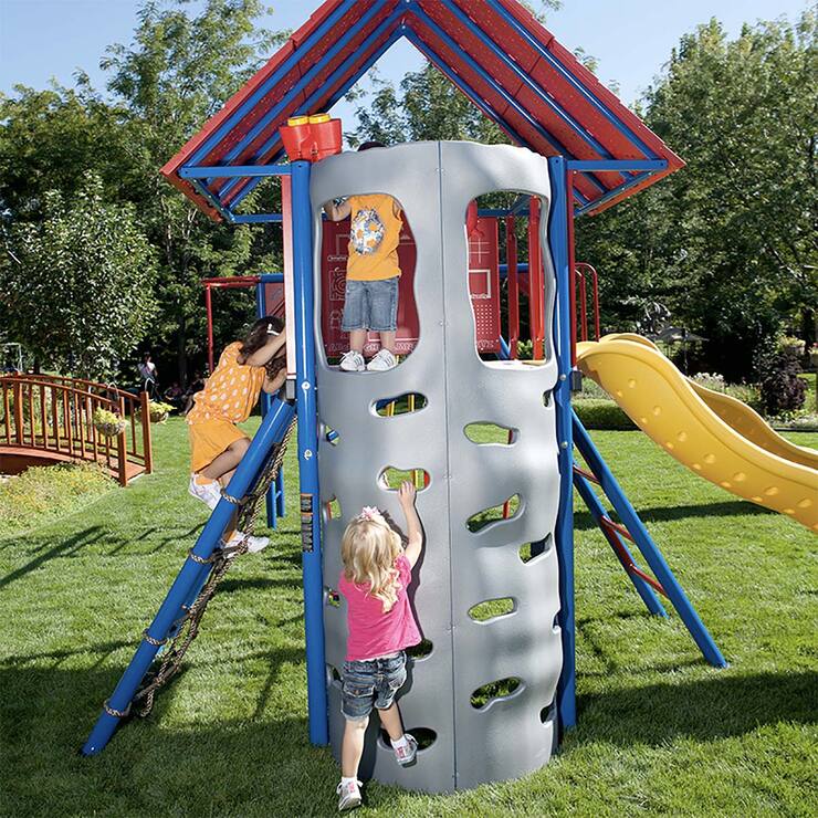 Lifetime Juego de Jardín con Doble Resbaladilla — Imagen 4 de 4