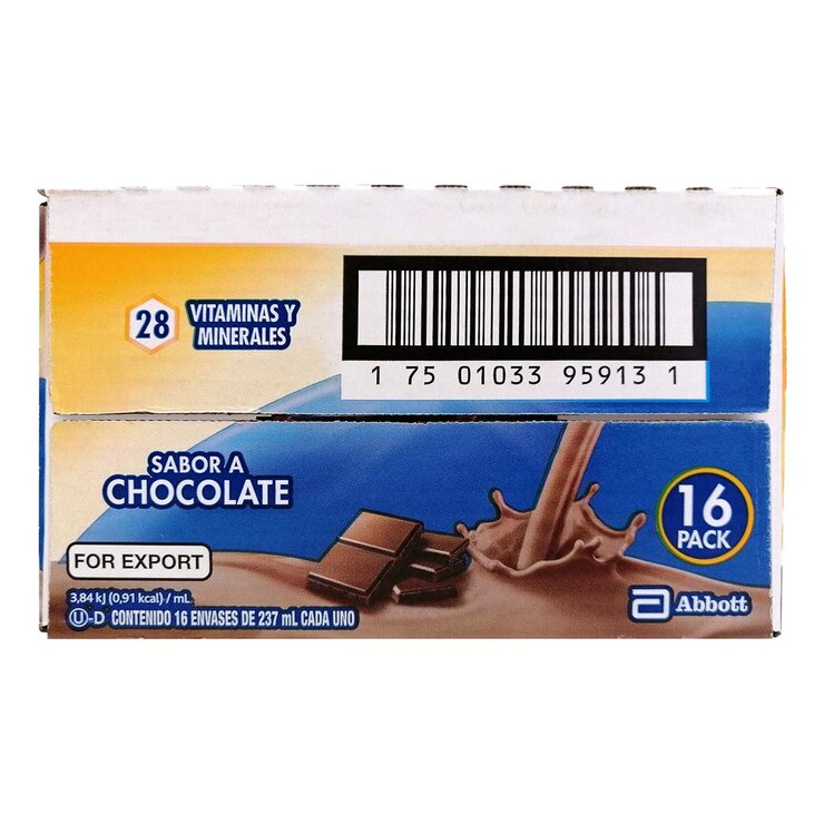 Glucerna Sabor Chocolate Caja de 16 Envases de 237ml c/u — Imagen 3 de 4