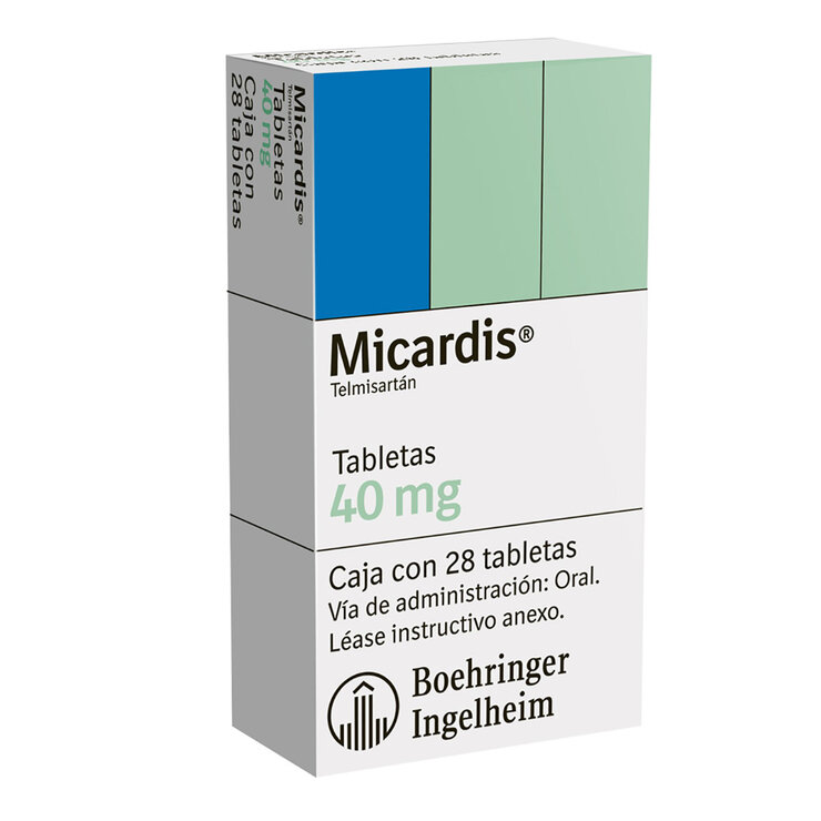 Micardis 40mg 28 Tabletas  — Imagen 2 de 2
