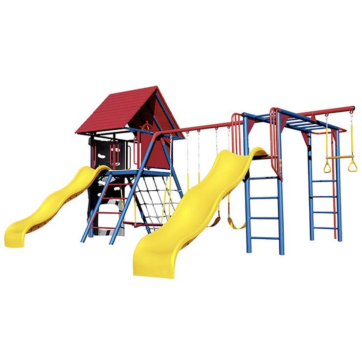 Lifetime Juego de Jardín con Doble Resbaladilla — Imagen 2 de 4