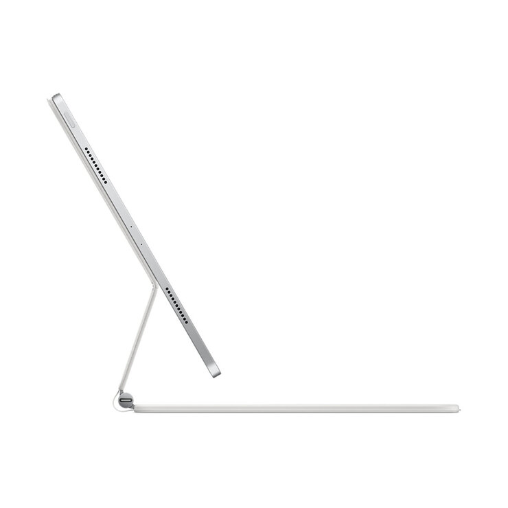 Magic Keyboard para el iPad Pro de 12.9 pulgadas (quinta generación) - Español (América Latina) Blanco — Imagen 3 de 4
