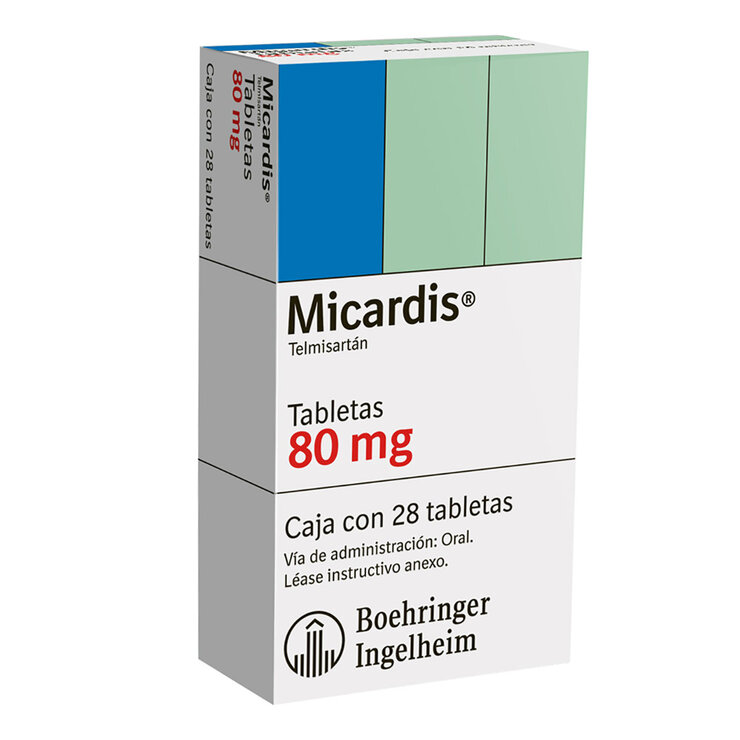 Micardis  80mg 28 Tabletas — Imagen 2 de 2