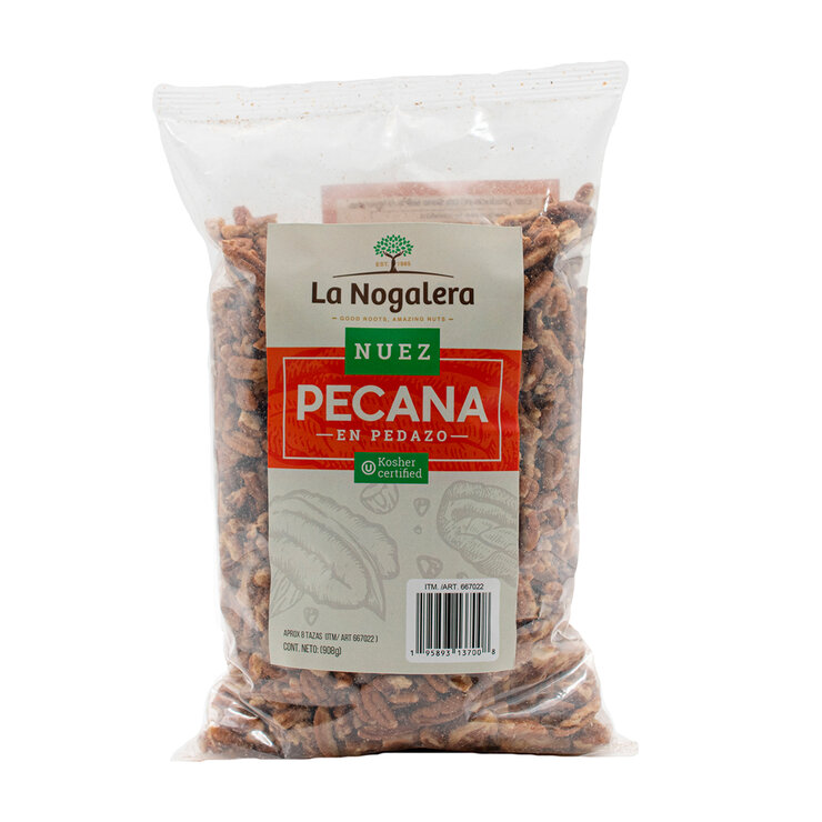 La Nogalera Nuez Pecana en Pedazos 908 g — Imagen 1 de 2