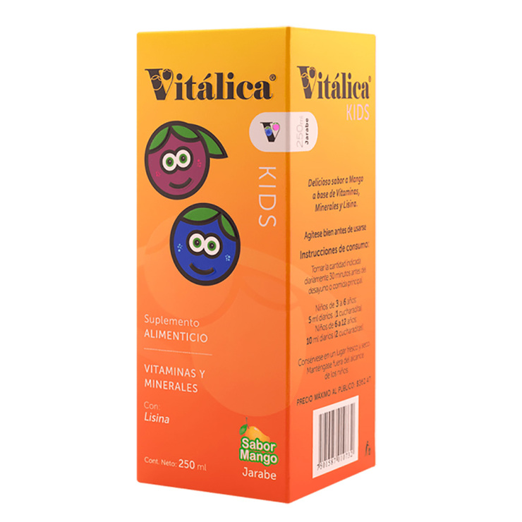Vitalica kids 2 Frascos. — Imagen 2 de 3