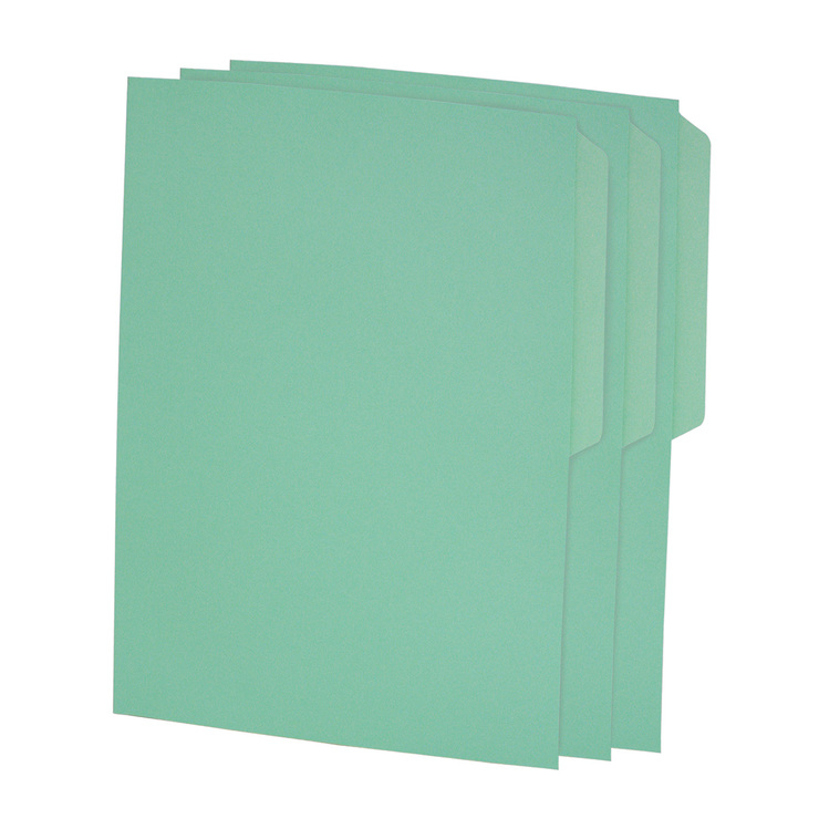 Oxford folder manila tamaño carta color verde — Imagen 3 de 3