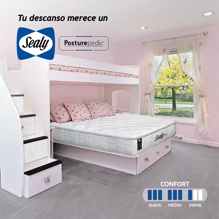 Sealy, Sitka, colchón para litera, matrimonial — Imagen 1 de 4