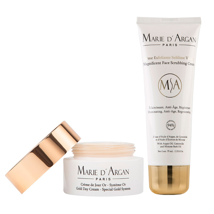 Crema de Día y Exfoliante Facial, Marie d´Argan — Imagen 1 de 4