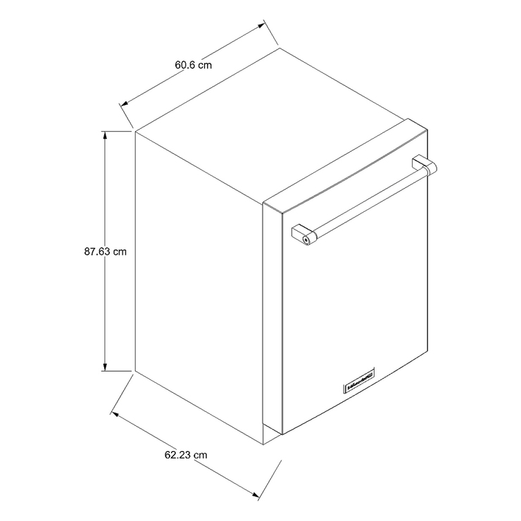 Lavavajillas 60cm empotrable 13 servicios KitchenAid — Imagen 2 de 4
