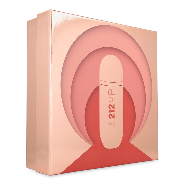 Carolina Herrera 212 VIP Rose Set 3 pzas — Imagen 2 de 3