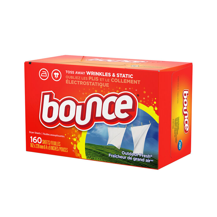 Bounce Toallas para Secadora 2 pzas de 160 hojas — Imagen 2 de 4