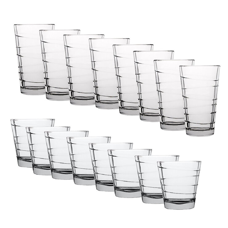 Anchor Hocking Juego de 16 Vasos de Vidrio — Imagen 4 de 4