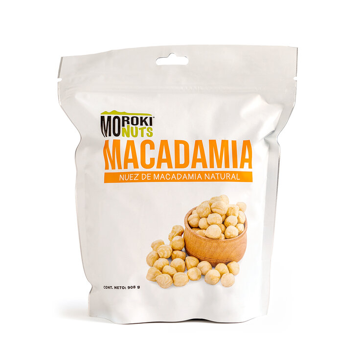 Moroki Nuts Nuez de Macadamia Natural 908 g — Imagen 1 de 4