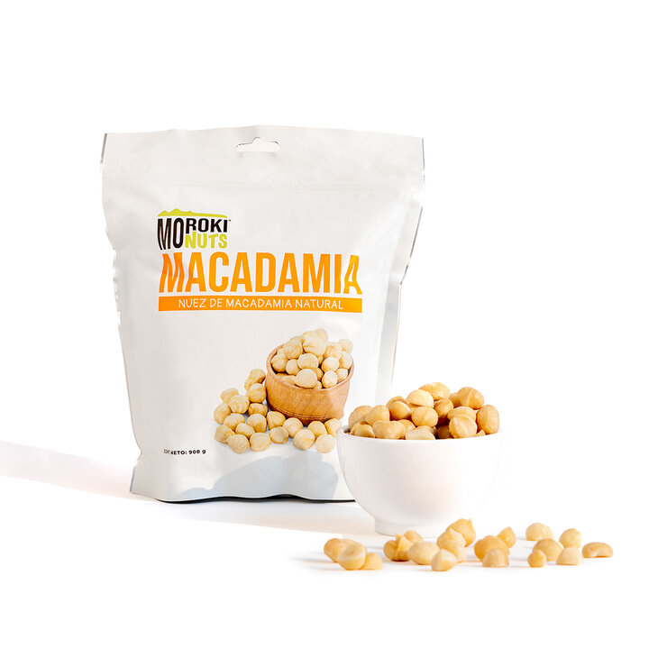 Moroki Nuts Nuez de Macadamia Natural 908 g — Imagen 4 de 4