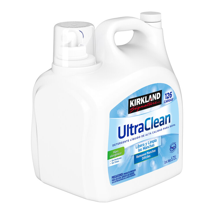 Kirkland Signature Ultra Clean Detergente Líquido sin Aromatizante 5.73 L — Imagen 3 de 4