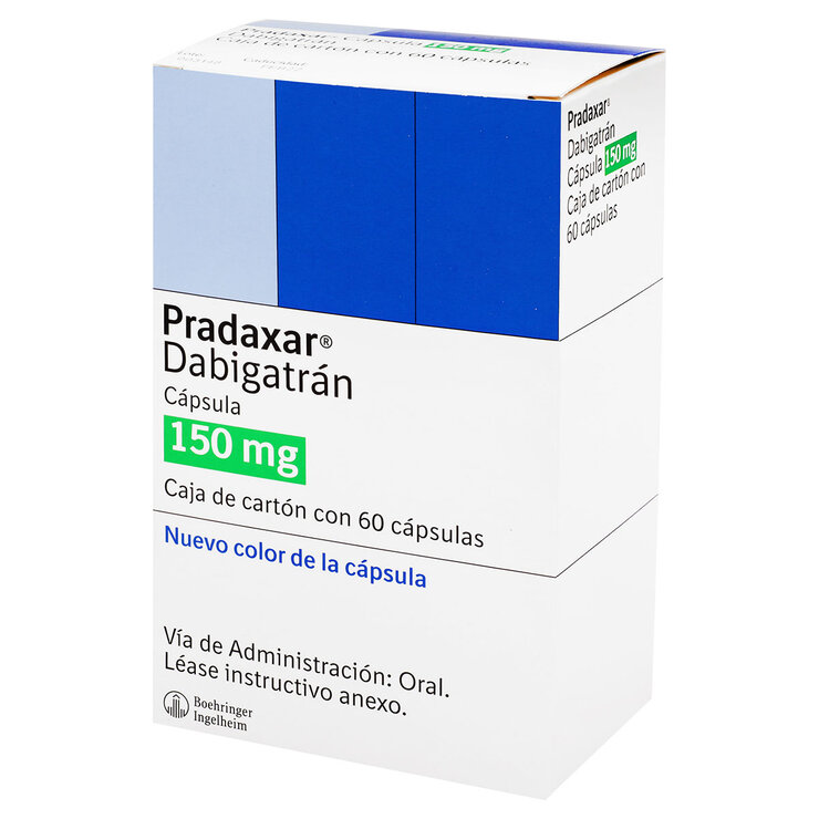 Pradaxar 150mg 60 Cápsulas — Imagen 1 de 2