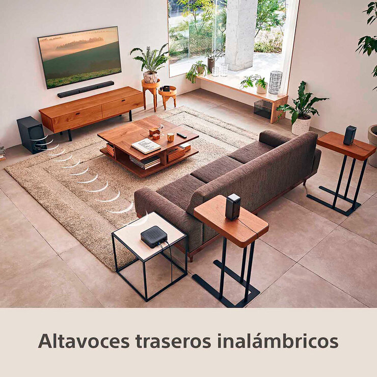 Sony HT-S40R Sistema de teatro en casa de 5.1 canales con altavoces traseros inalámbricos  — Imagen 4 de 4