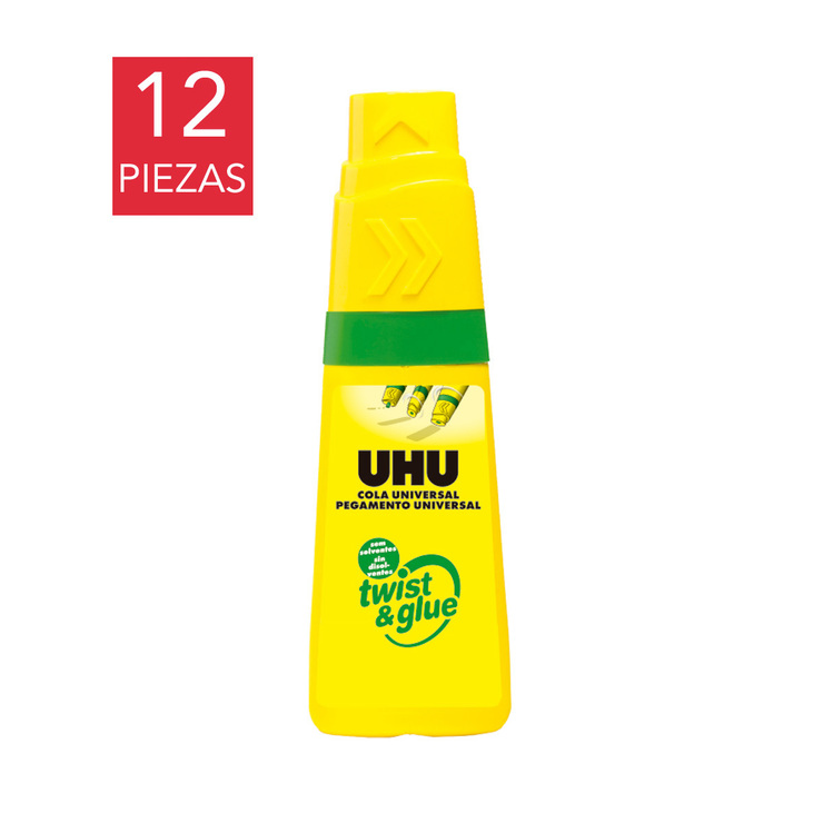 UHU Pegamento Líquido Transparente 12 Piezas — Imagen 1 de 3