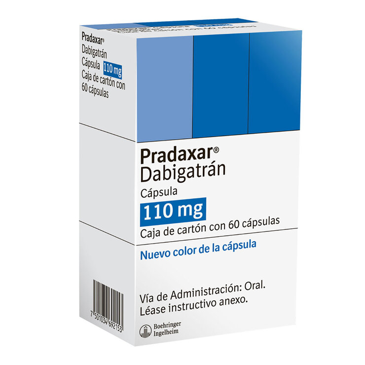 Pradaxar 110mg 60 Cápsulas — Imagen 2 de 2