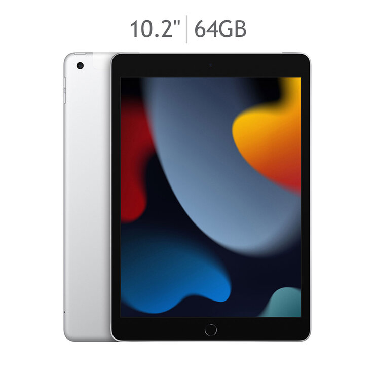 Apple iPad 10.2" Wi-Fi + Celular 64GB Plata (9ª Generación) — Imagen 1 de 4