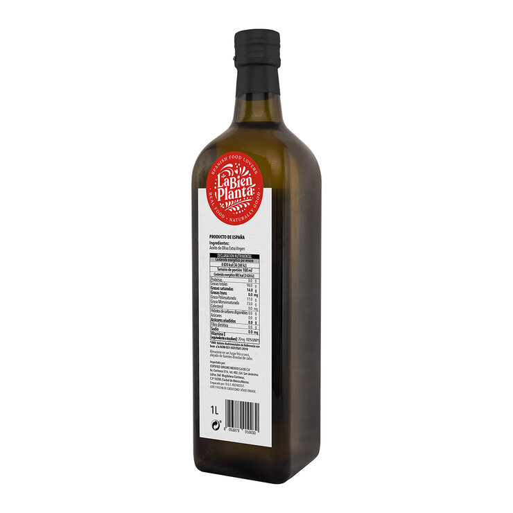 La Bien Planta Aceite de Oliva Extra Virgen Español Arbequina 1 L — Imagen 2 de 4