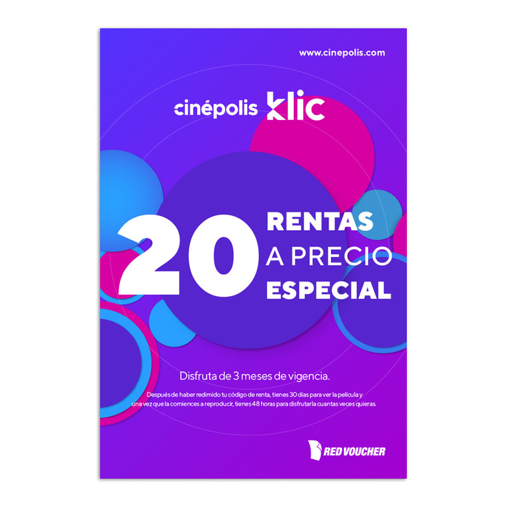 Cinépolis KLIC, 20 rentas