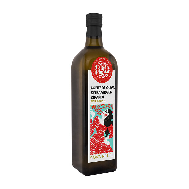 La Bien Planta Aceite de Oliva Extra Virgen Español Arbequina 1 L — Imagen 3 de 4