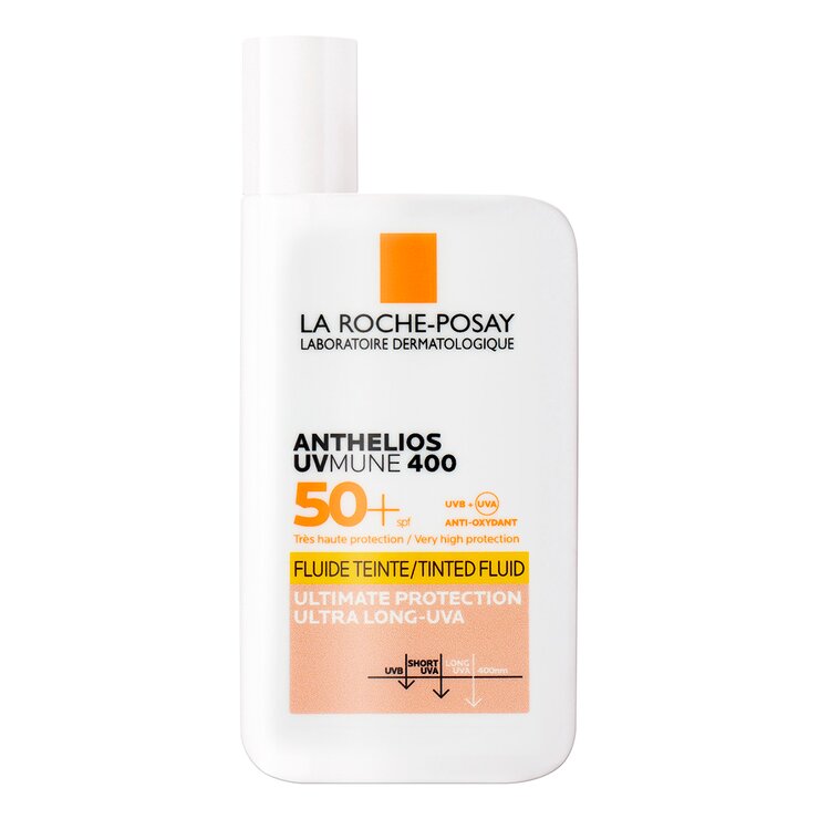 La Roche Posay Anthelios UV Mune 400 Fluido Con Color FPS50+ 50ml — Imagen 2 de 3