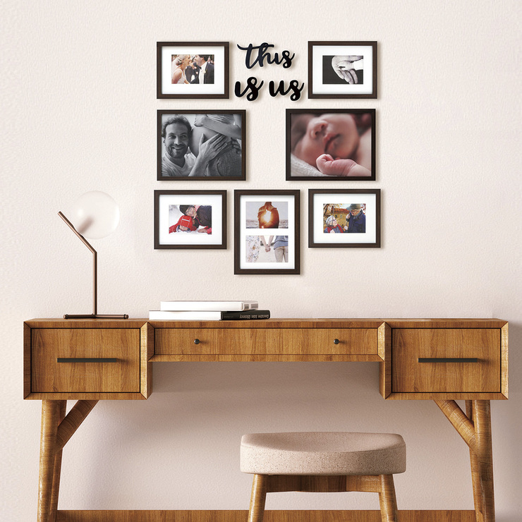 IFDECO Juego de Portaretratos con 10 Piezas — Imagen 3 de 4