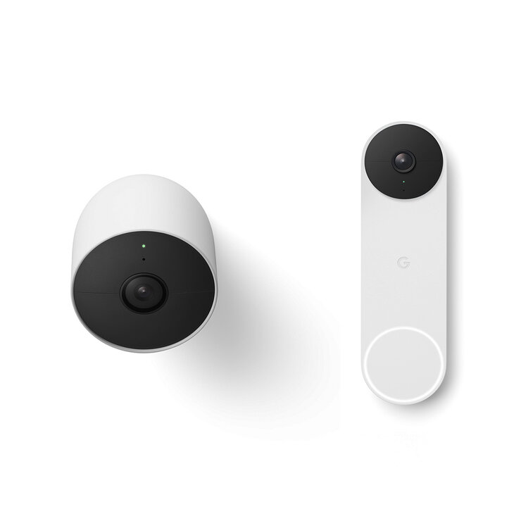 Google Nest Cámara Interior/Exterior + Google Doorbell — Imagen 1 de 3
