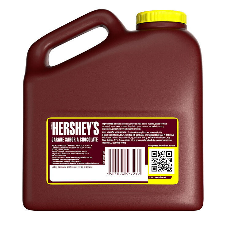 Hershey's Jarabe Sabor a Chocolate 2.6 L — Imagen 3 de 3