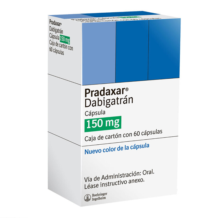 Pradaxar 150mg 60 Cápsulas — Imagen 2 de 2
