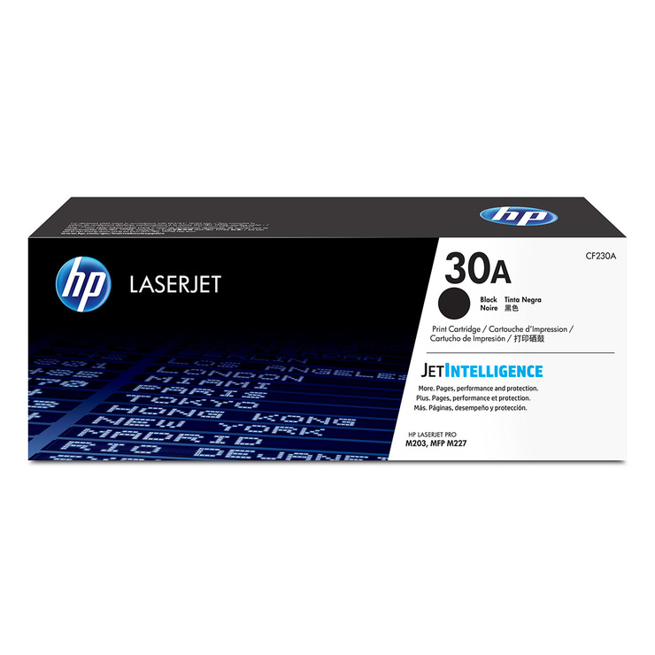 HP Cartucho de Tinta 30A Color Negro   — Imagen 1 de 3