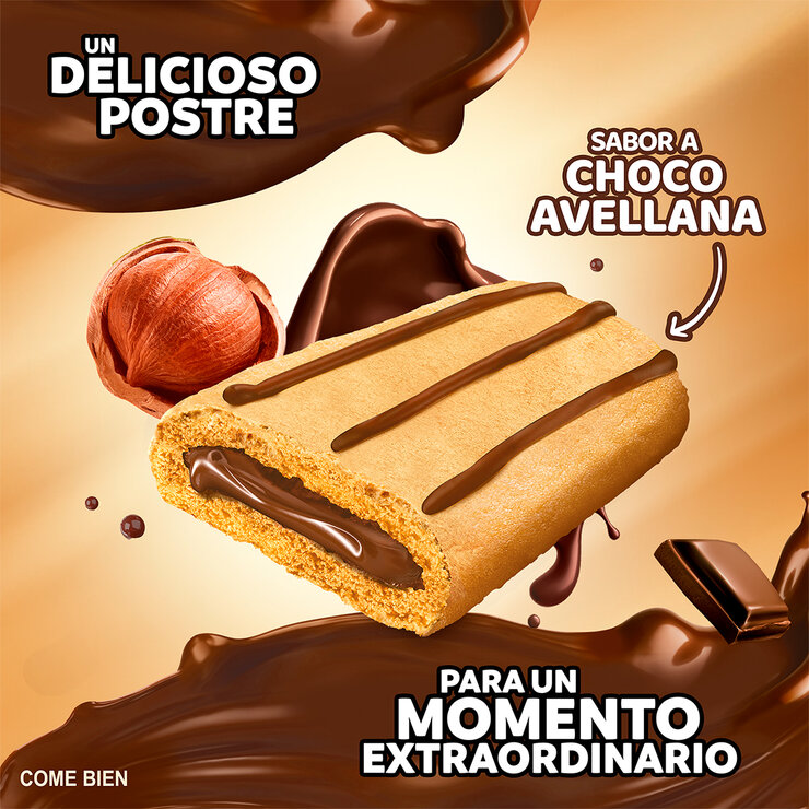 Kellogg's Barras Sabor a Chocolate y Avellana 24 pzas de 35 g — Imagen 2 de 2