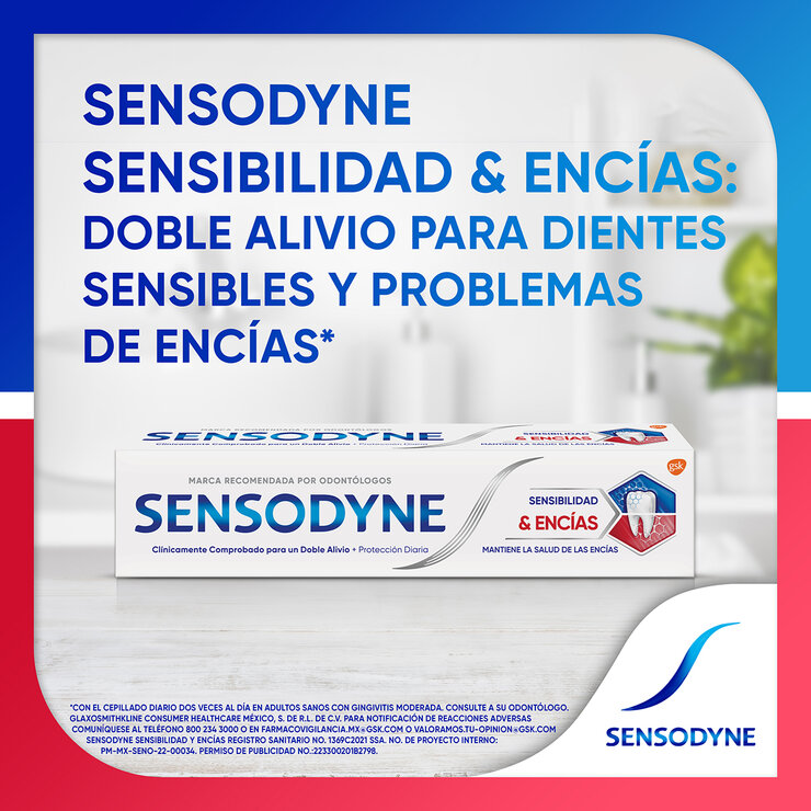 Sensodyne Crema Dental para Sensibilidad y Encías 5 pzas de 100 gr — Imagen 4 de 4