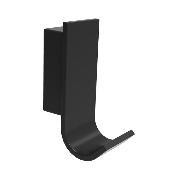 Rubinett, Set de Accesorios para Baño Rectangular Negro Mate — Imagen 3 de 4