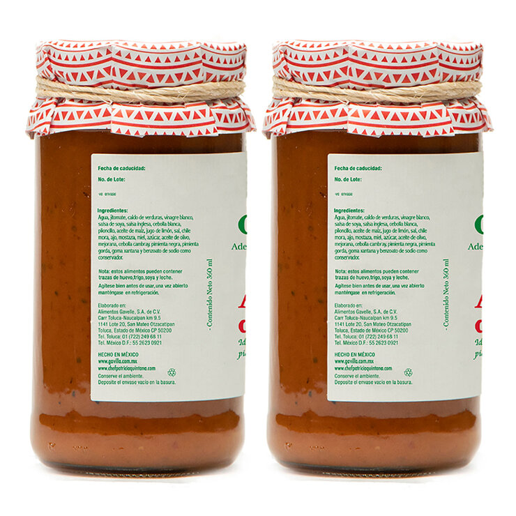 Gavilla Adobo Chipotle 2 pzas de 360 ml — Imagen 2 de 3