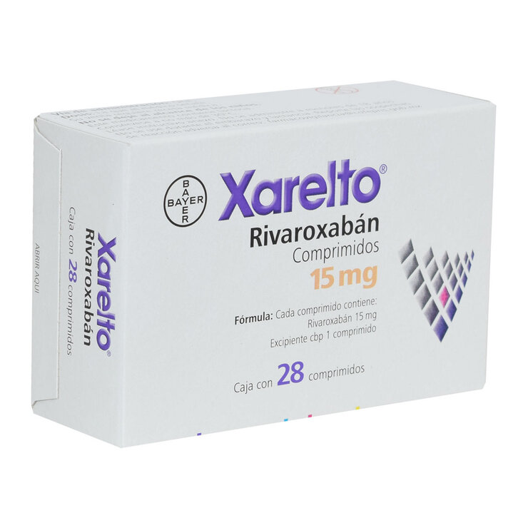 Xarelto 15mg 28 Comprimidos  — Imagen 2 de 2