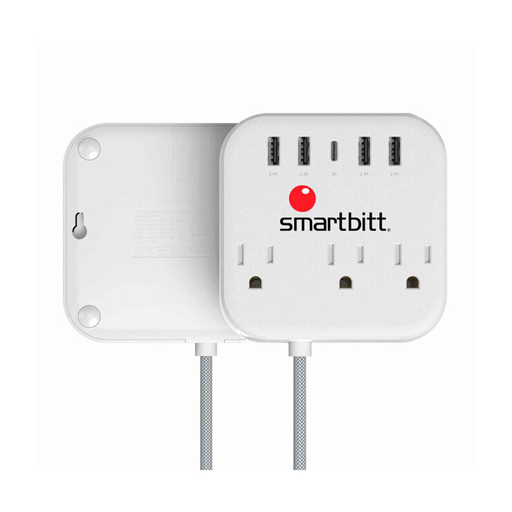 Smartbitt Multicontacto Portátil SBSS-B3-5U — Imagen 2 de 3