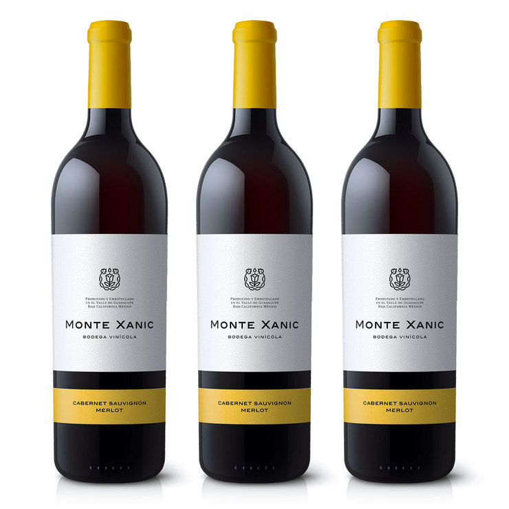 Vino Tinto Monte Xanic Cabernet Sauvignon - Merlot 3/750ml