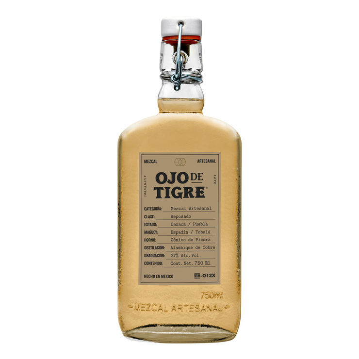 Mezcal Ojo de Tigre Reposado 750ml — Imagen 1 de 2