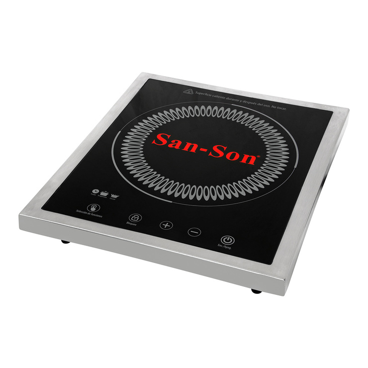 Parrilla de inducción San-Son, color negro  — Imagen 2 de 3